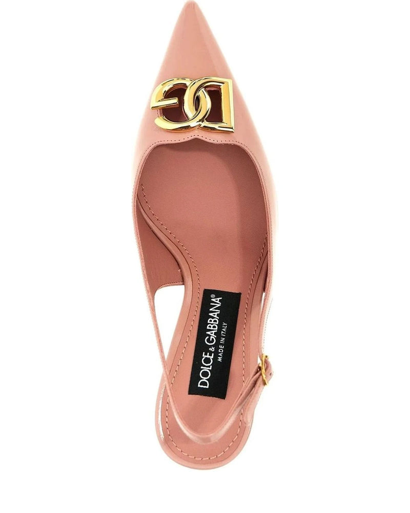 Dolce & Gabbana Pink Slingbacks 