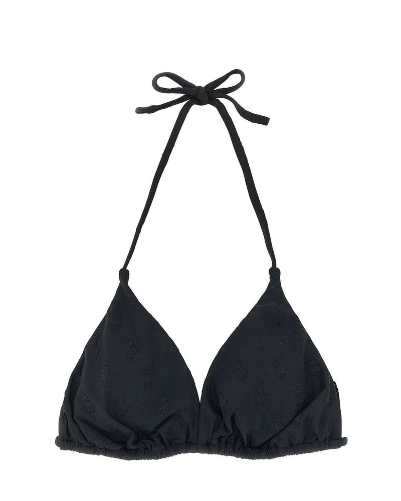 Polo Ralph Lauren Swimwear Top in black, Recycled Polyester