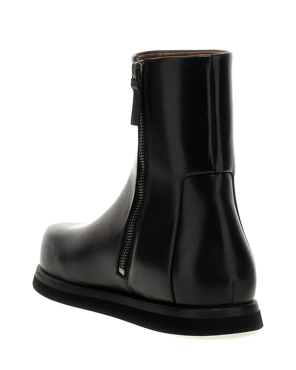 Marsell Black Ankle Boots 