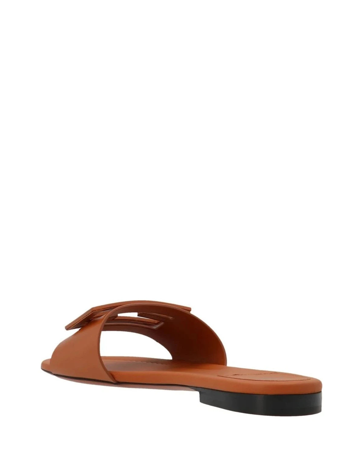 Fendi Brown Slides 