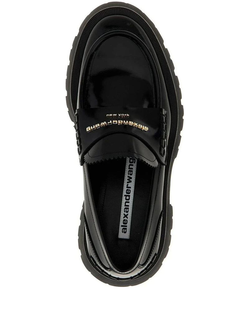 Alexander Wang Cowhide Black Loafers 