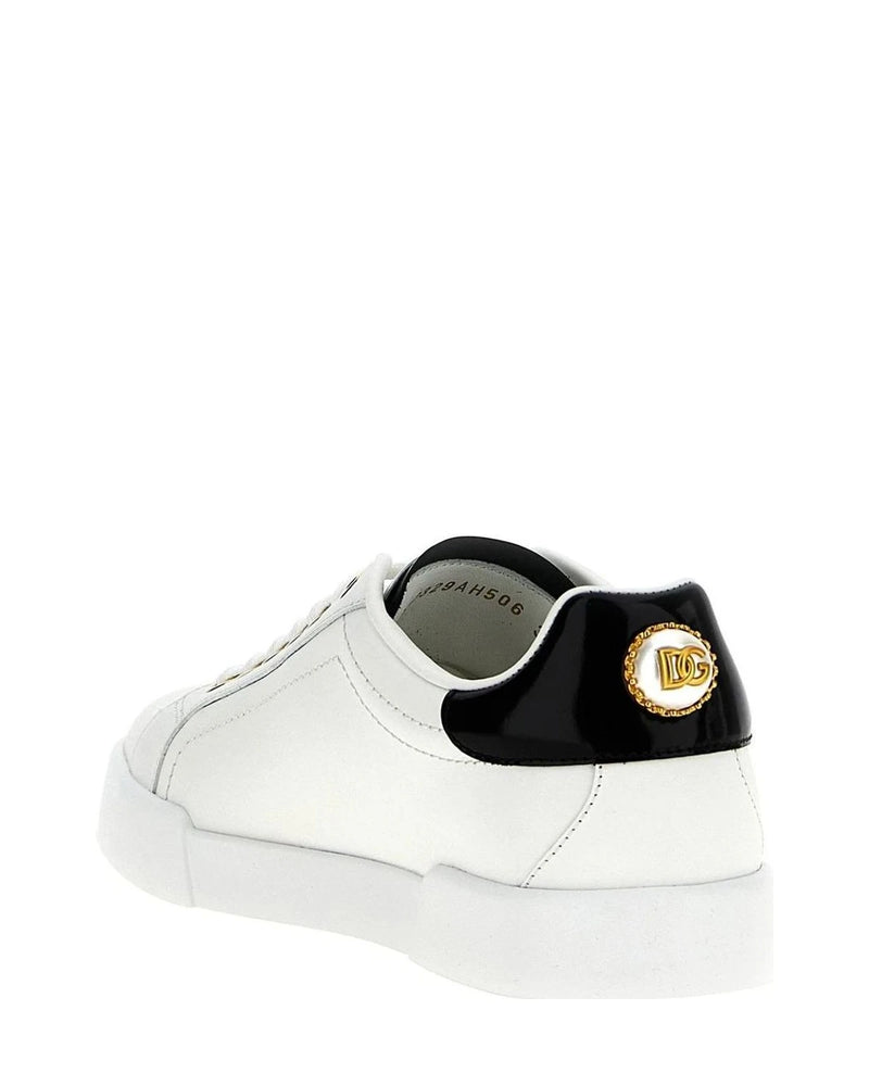 Dolce & Gabbana White Sneakers 