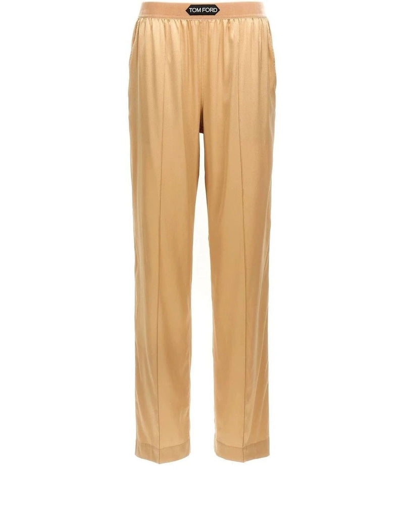 Tom Ford Trouser in beige, Silk