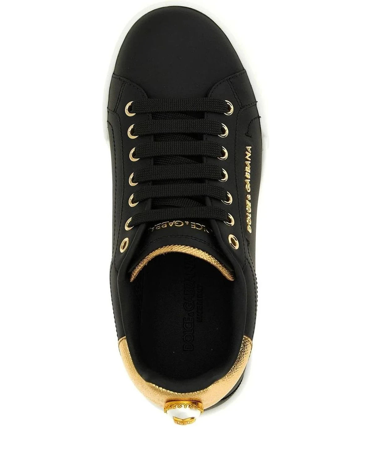 Dolce & Gabbana Black Sneakers 