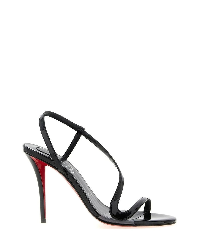 Christian Louboutin Black Stiletto Sandals 