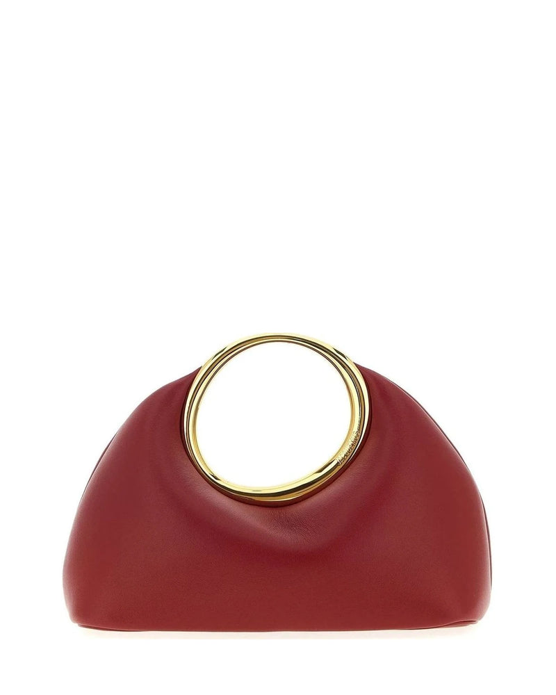 Jacquemus Shopper Bag in red, Lamb Leather