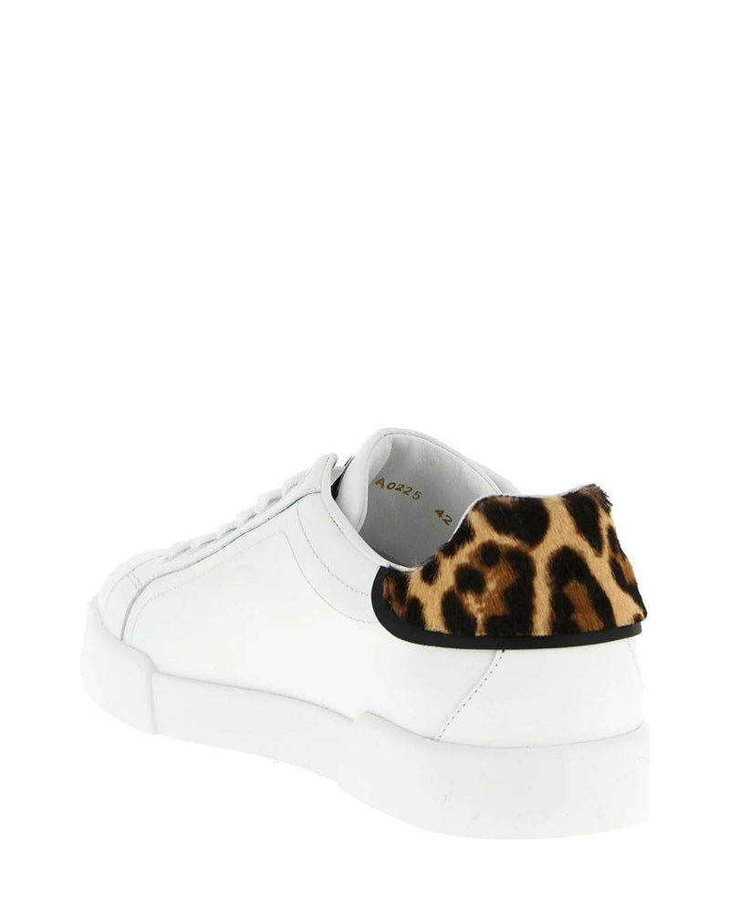 Dolce & Gabbana Leopard Brown Sneakers 