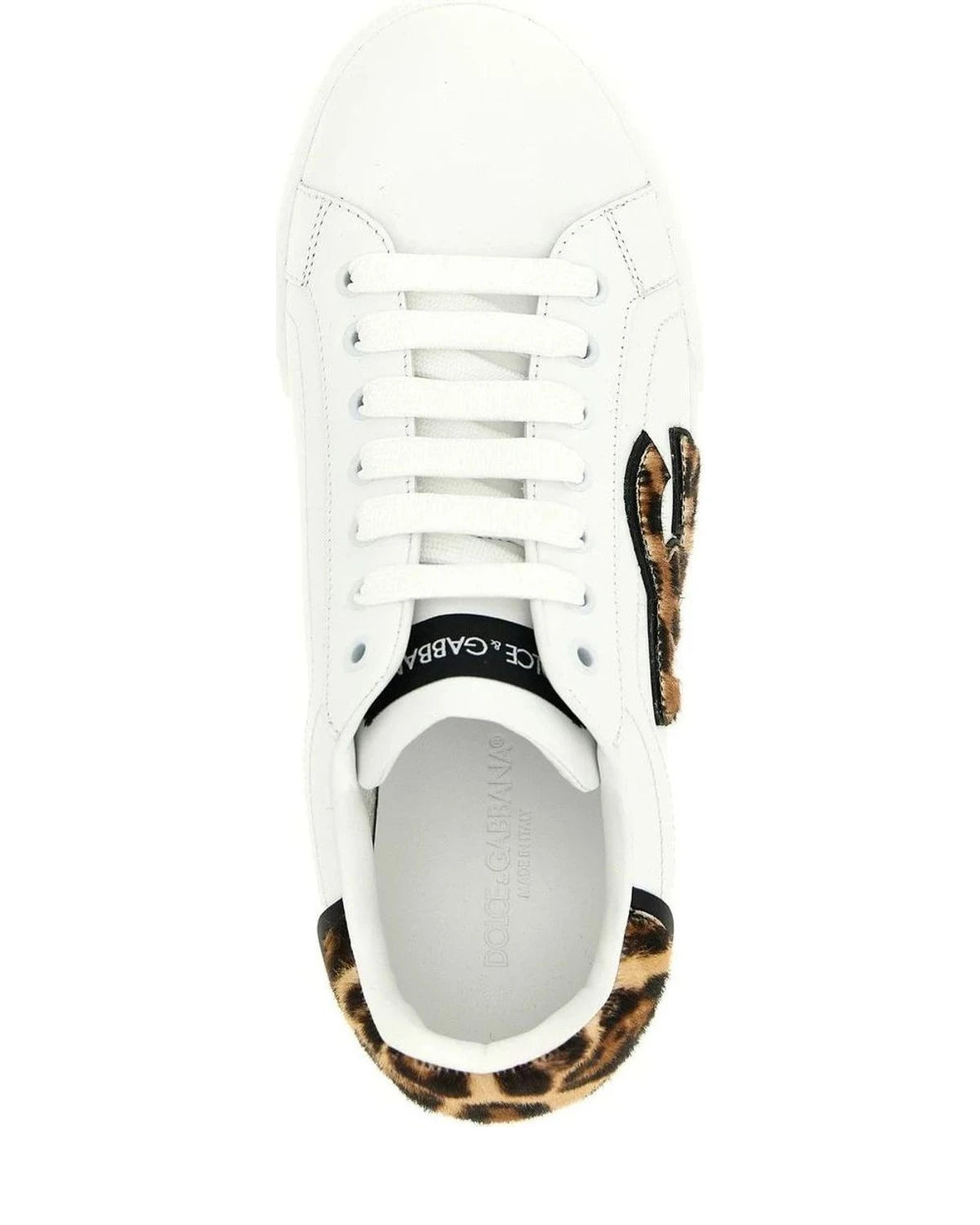 Dolce & Gabbana Leopard Brown Sneakers 