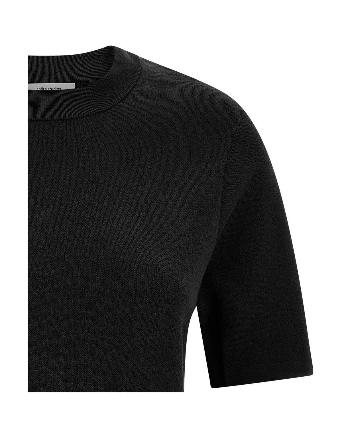 Entire Studios T-Shirt in black, Cotton — view 3