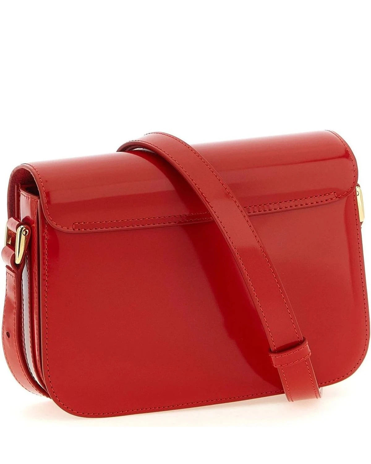 A.P.C. Cross Body Bag in red, Cow Leather — view 2