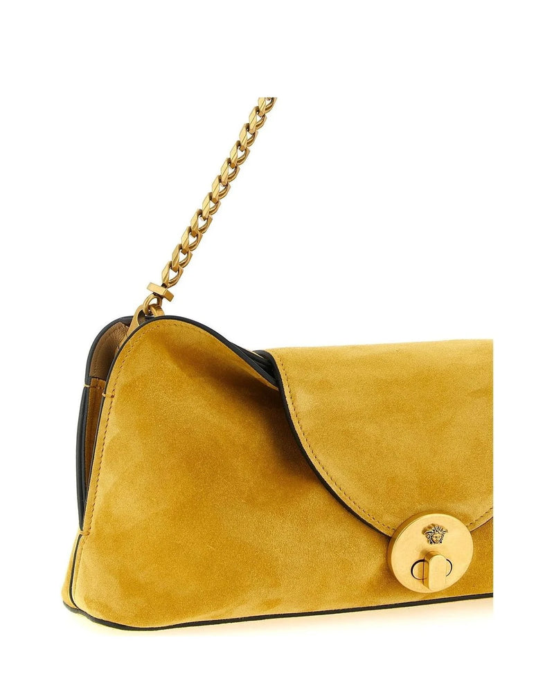 Versace Shoulder Bag in yellow, Calfskin Leather — view 3