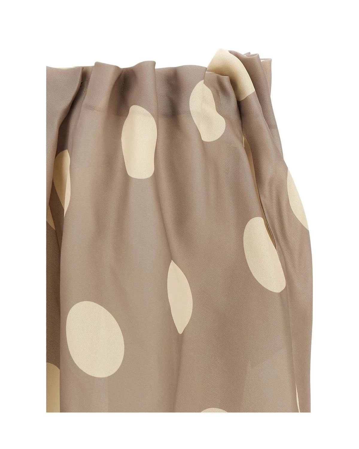 Khaite Skirt in gray, Silk — view 4