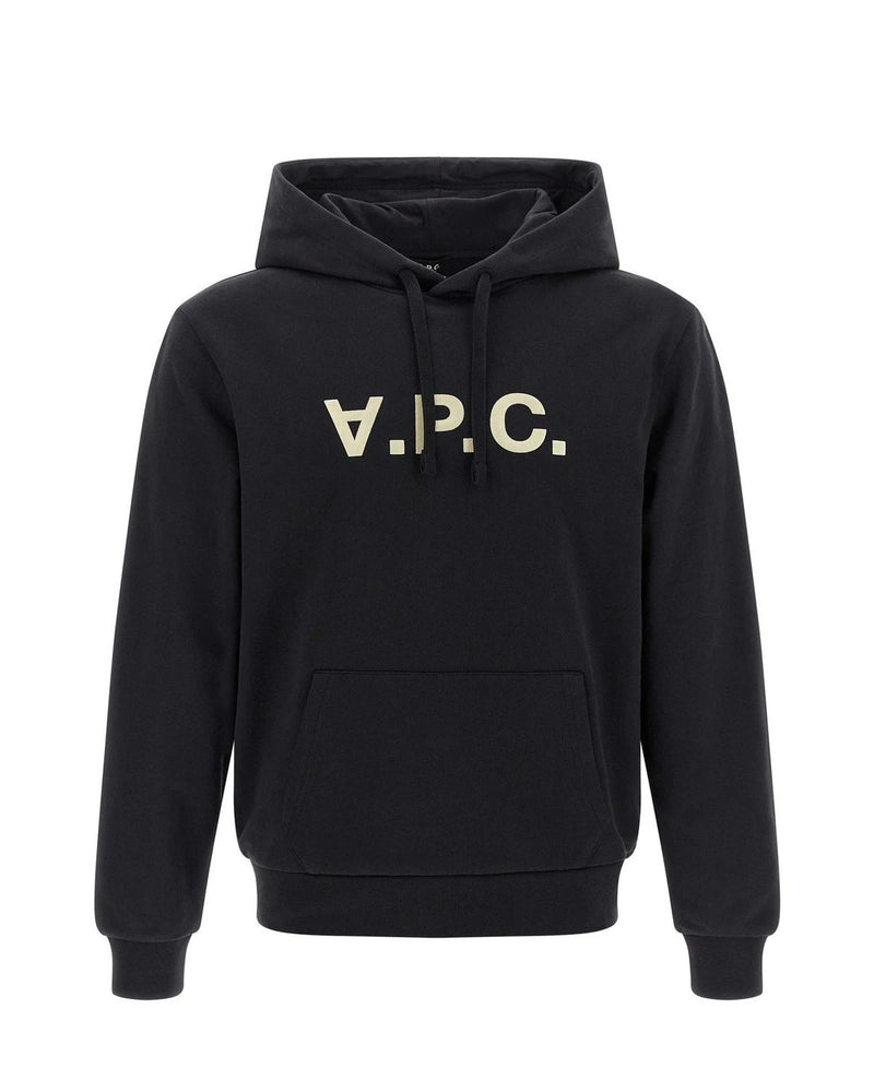 A.P.C. Hoodie in black, Cotton