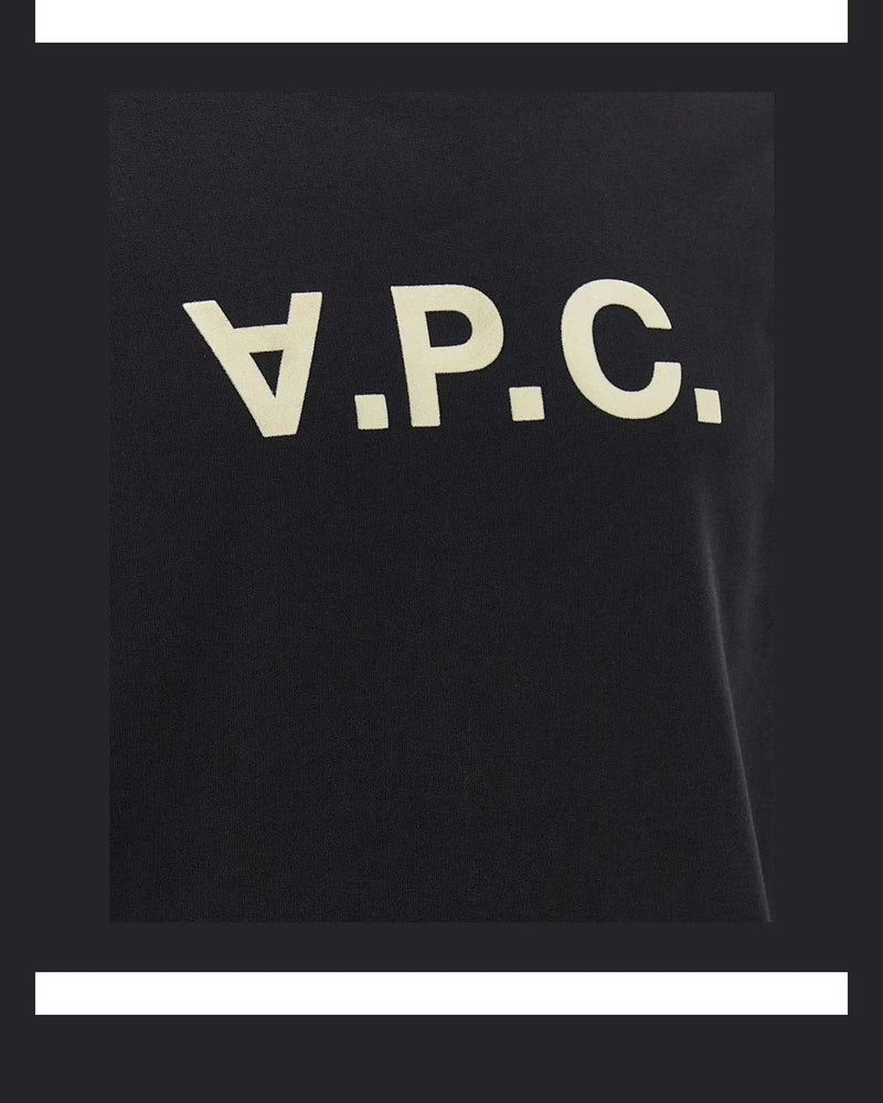 A.P.C. Hoodie in black, Cotton — view 4