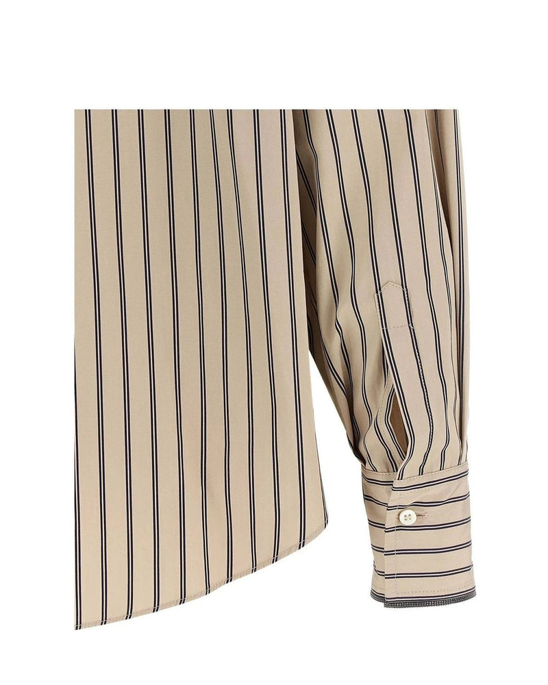 Brunello Cucinelli Dress Shirt in beige — view 4