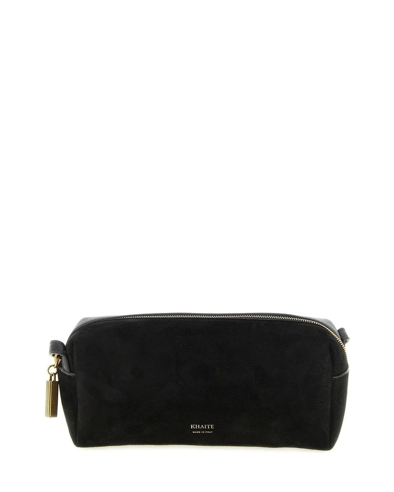 Khaite Travel Organizer Bag in black
