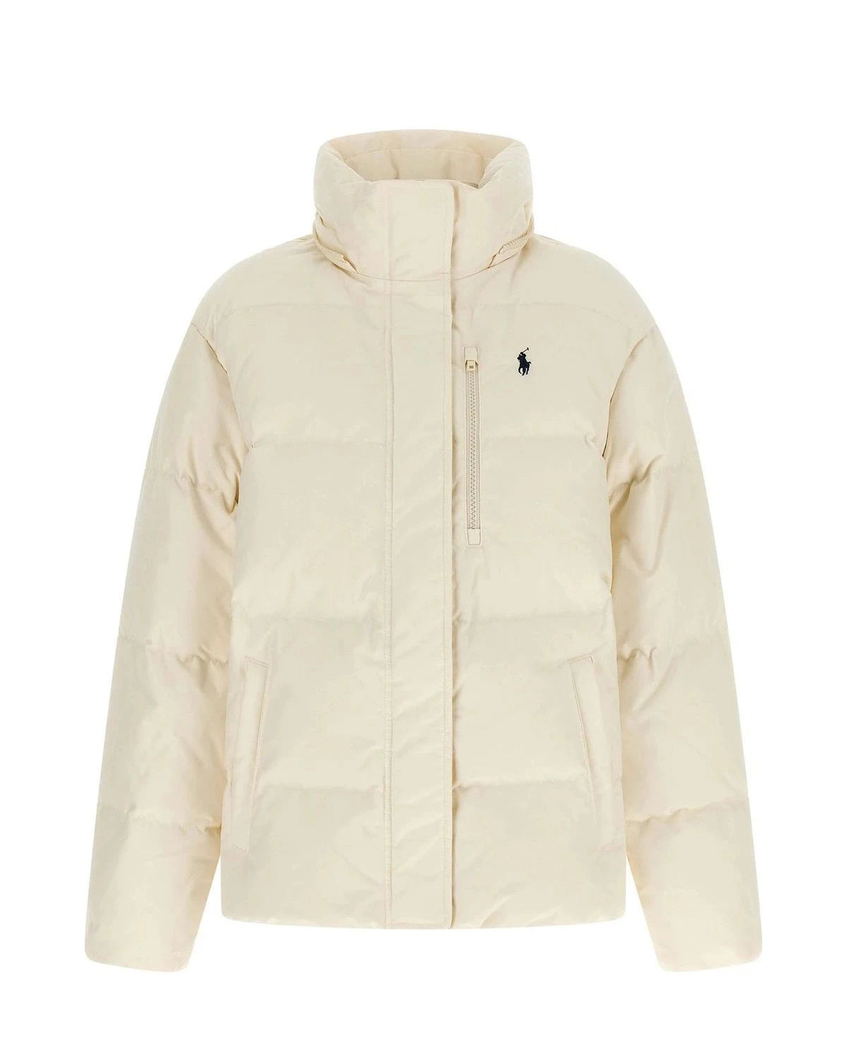 Polo Ralph Lauren Puffer Jacket in white — view 2