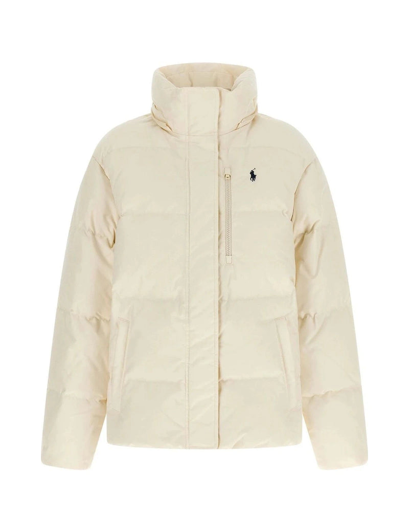 Polo Ralph Lauren Puffer Jacket in white — view 2