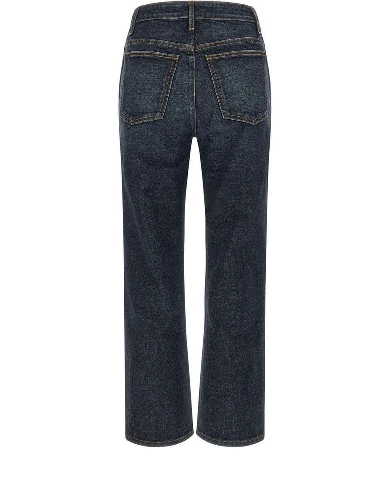 Khaite Jean in blue, Cotton — view 2