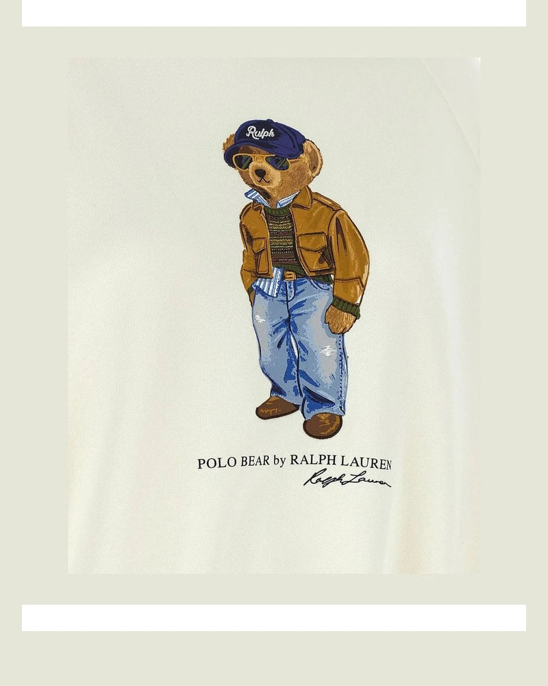 Polo Ralph Lauren Hoodie in white — view 4