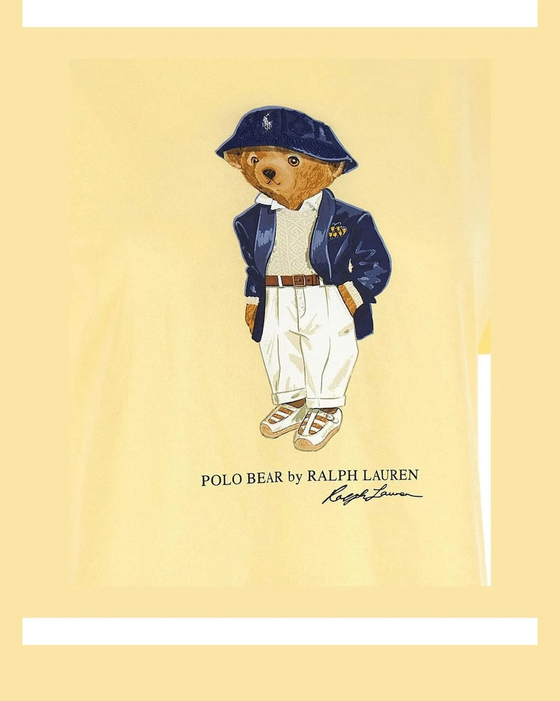 Polo Ralph Lauren T-Shirt in yellow — view 4