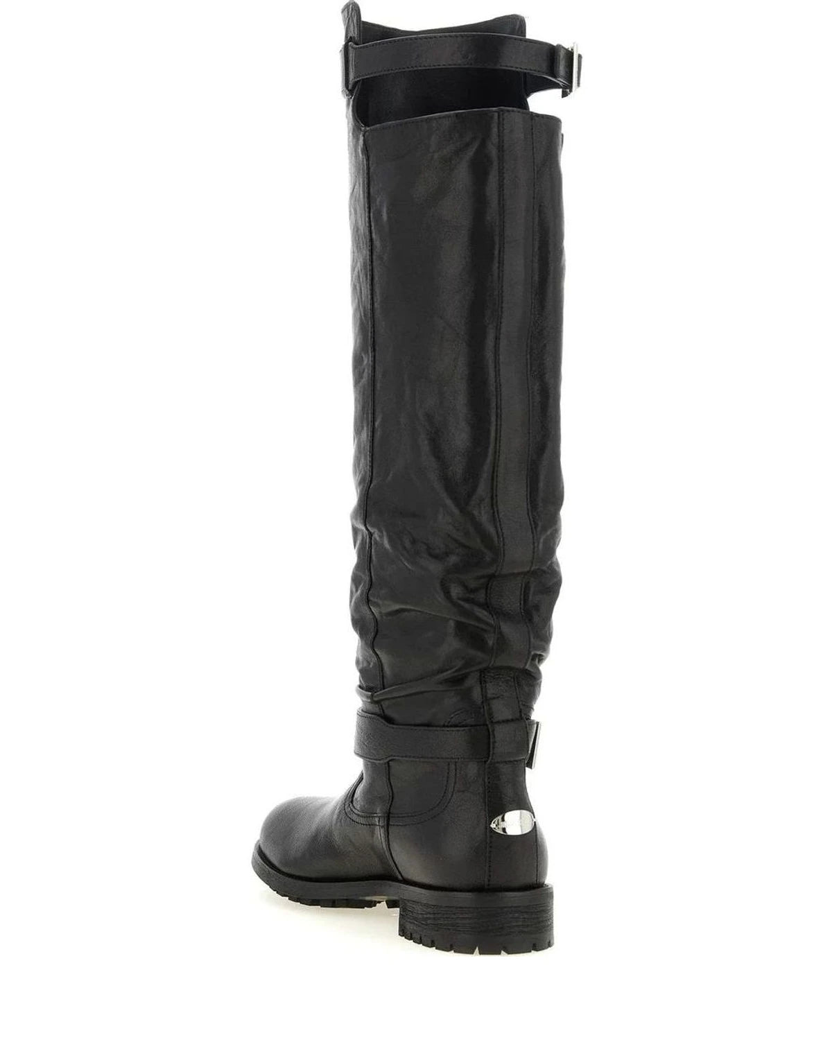 Jimmy Choo Black Knee High Boots 
