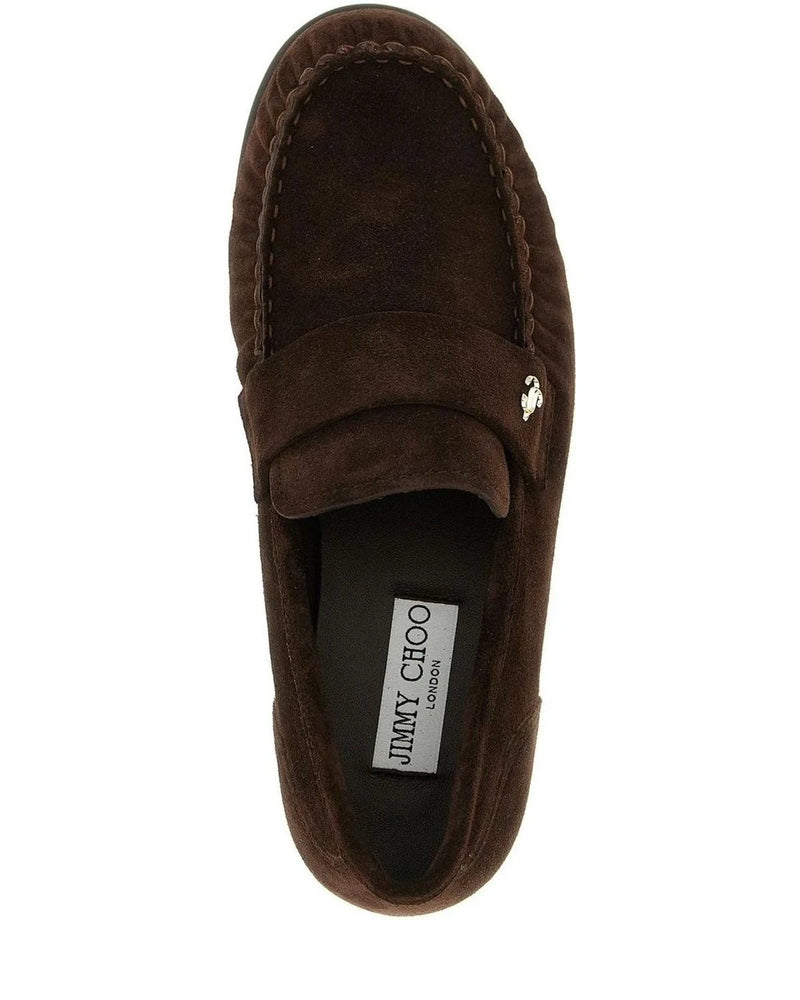 Jimmy Choo Brown Loafers 