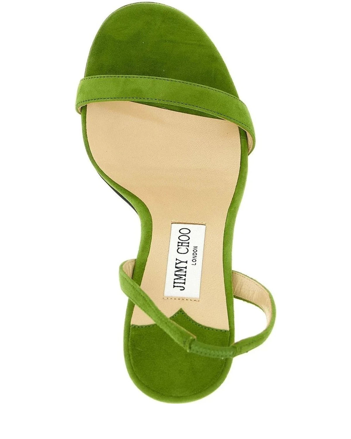 Jimmy Choo Green Stiletto Sandals 