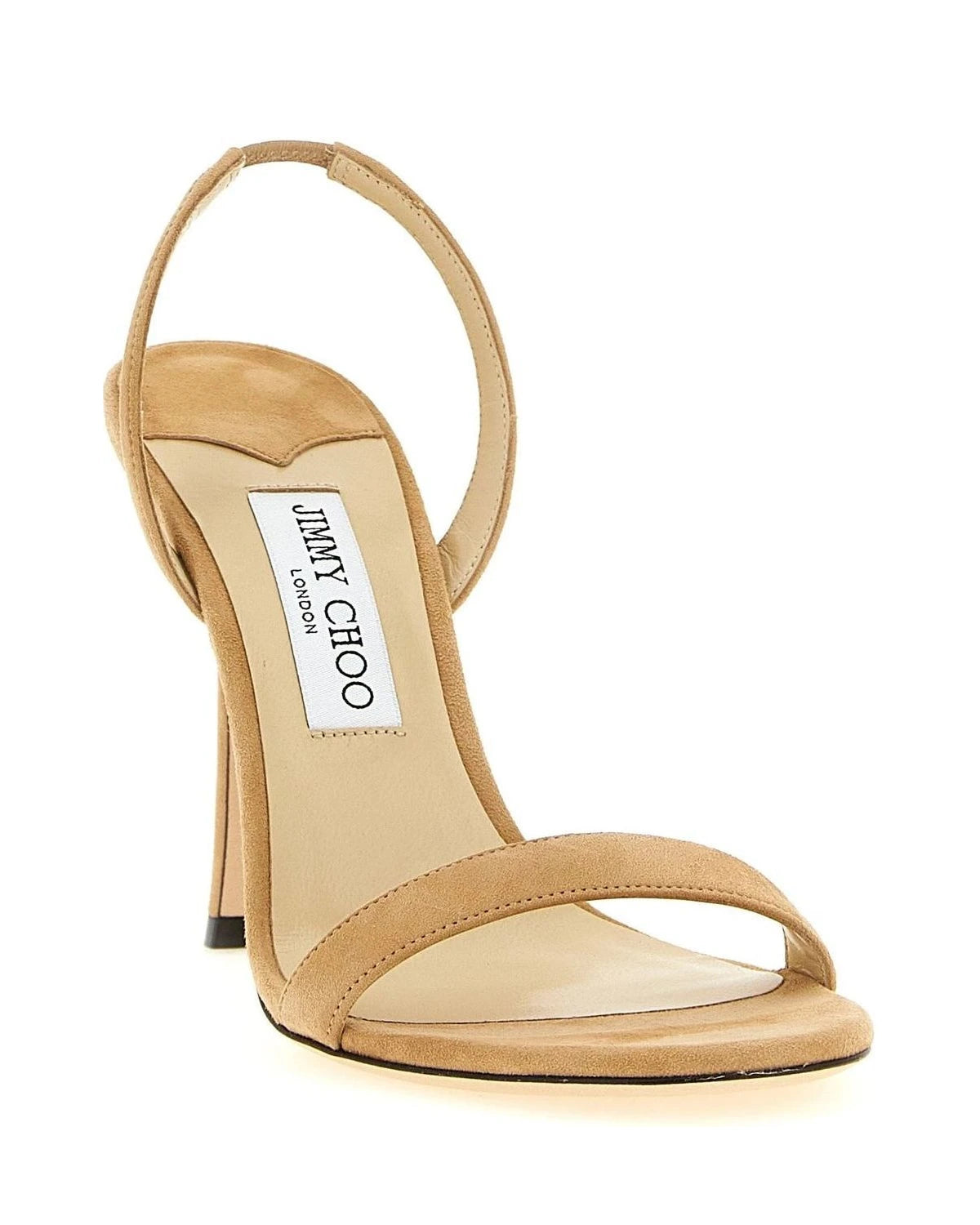 Jimmy Choo Beige Stiletto Sandals 