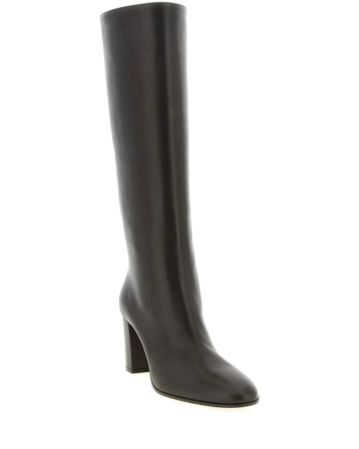 Gianvito Rossi Brown Knee High Boots 