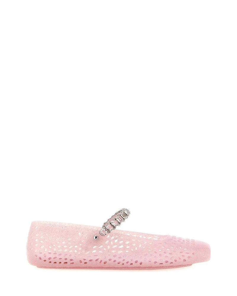 Jimmy Choo Pink Ballet Flats 