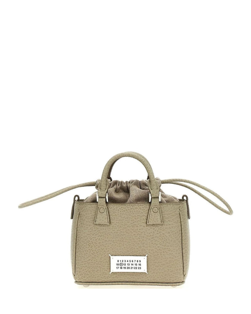 Maison Margiela Satchel Bag in gray, Calfskin Leather