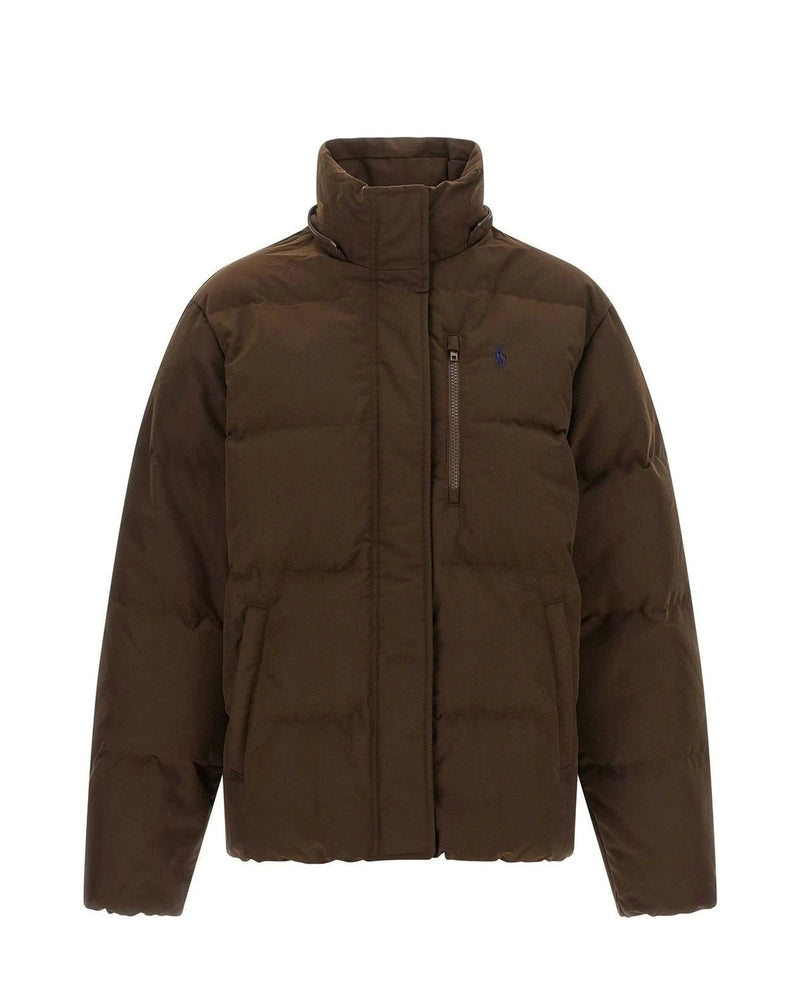 Polo Ralph Lauren Puffer Jacket in brown — view 2