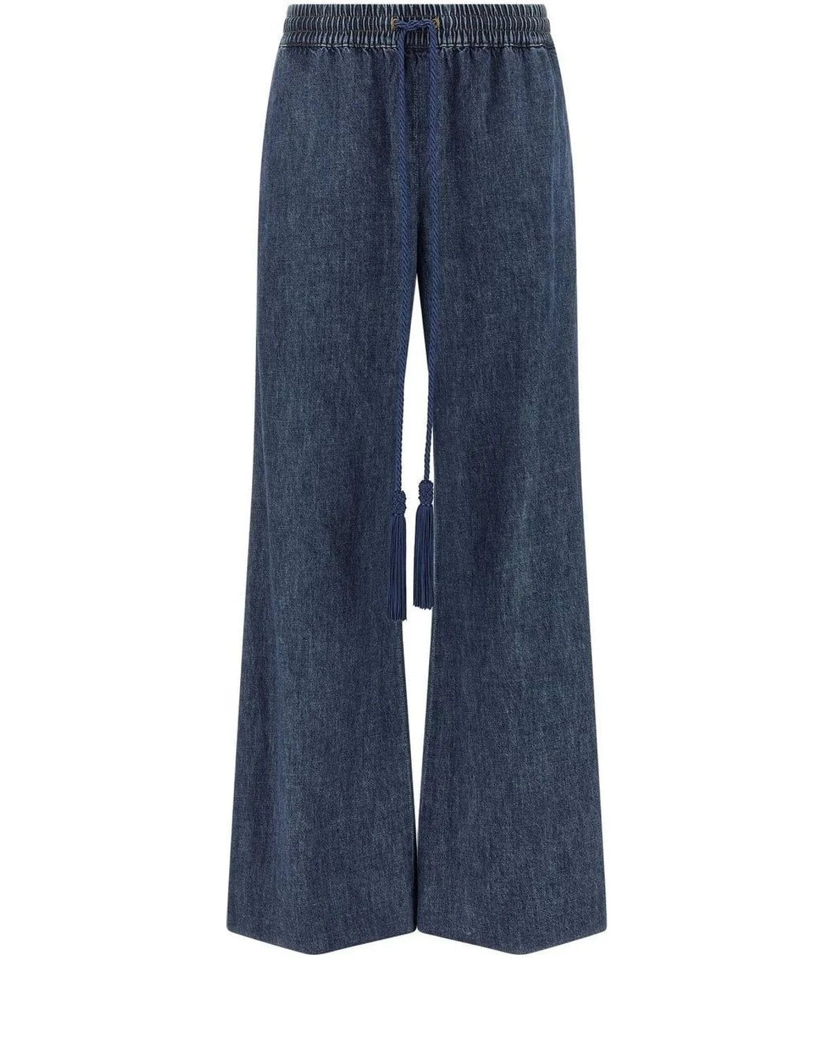 Valentino Garavani Jean in blue, Cotton