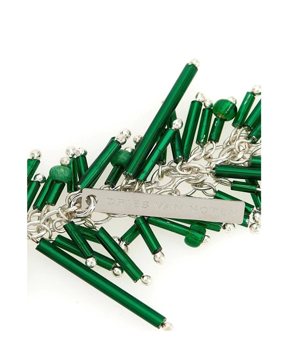 Dries Van Noten Necklace in green, Brass — view 2