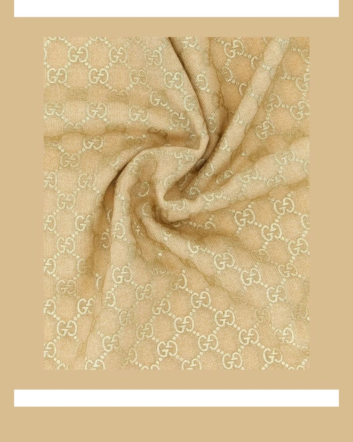 Gucci Scarves & Shawl in beige, Wool — view 2