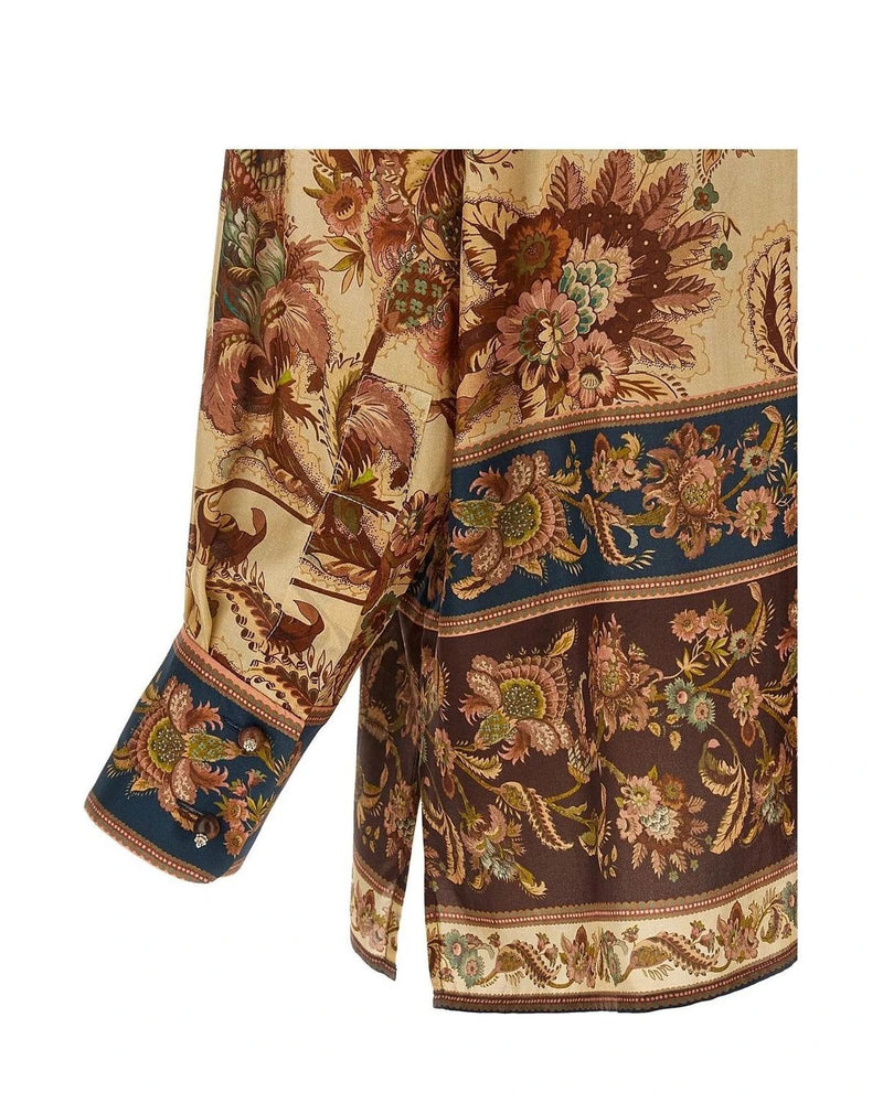 Zimmermann Blouse in multicolor, Silk — view 4