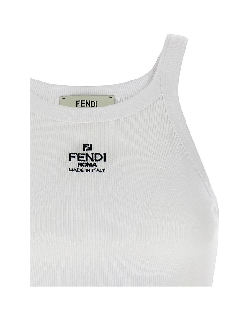 Fendi T-Shirt in white, Cotton — view 3