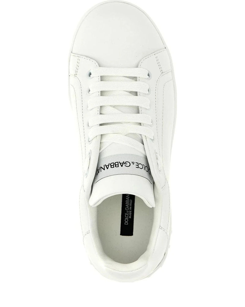 Dolce & Gabbana White Sneakers 