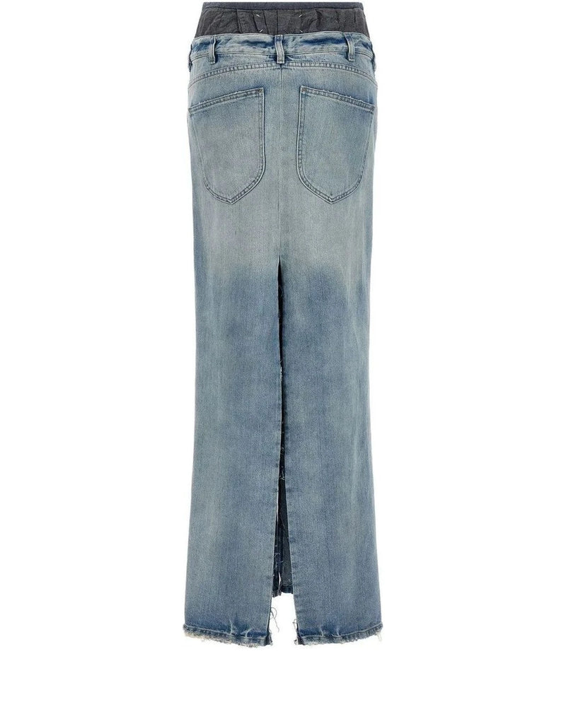 Maison Margiela Skirt in multicolor, Cotton — view 2