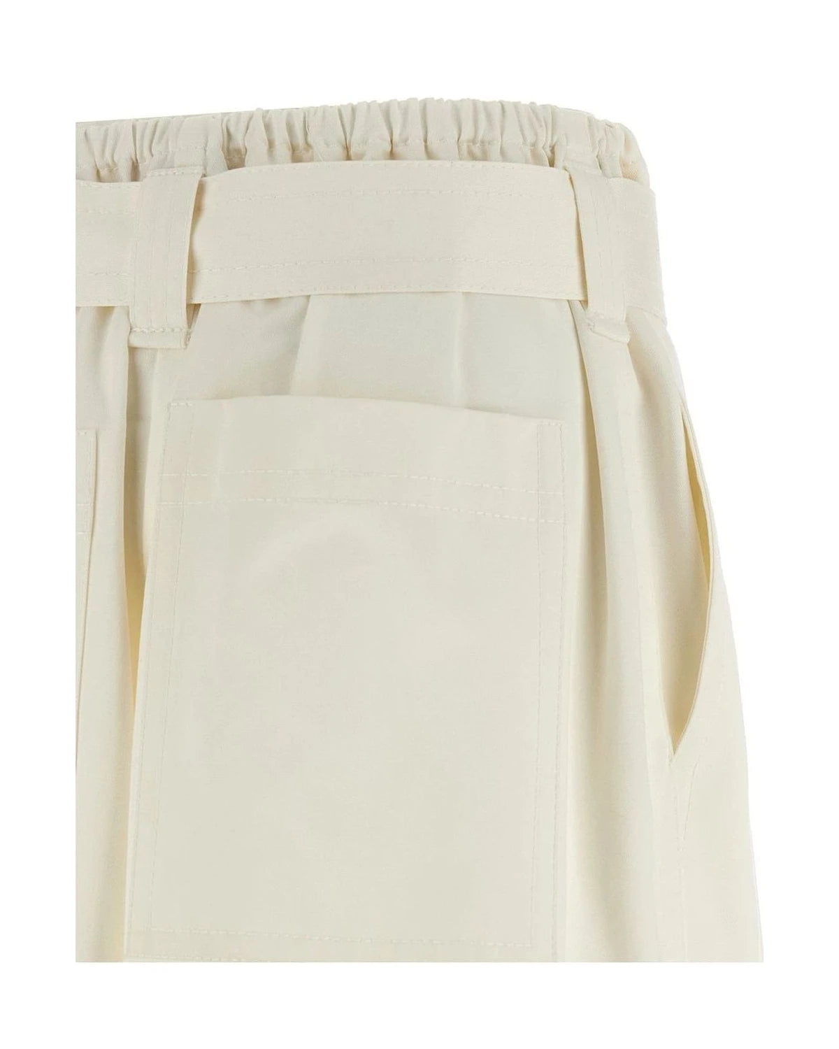 Zimmermann Bermuda in white, Cotton — view 4