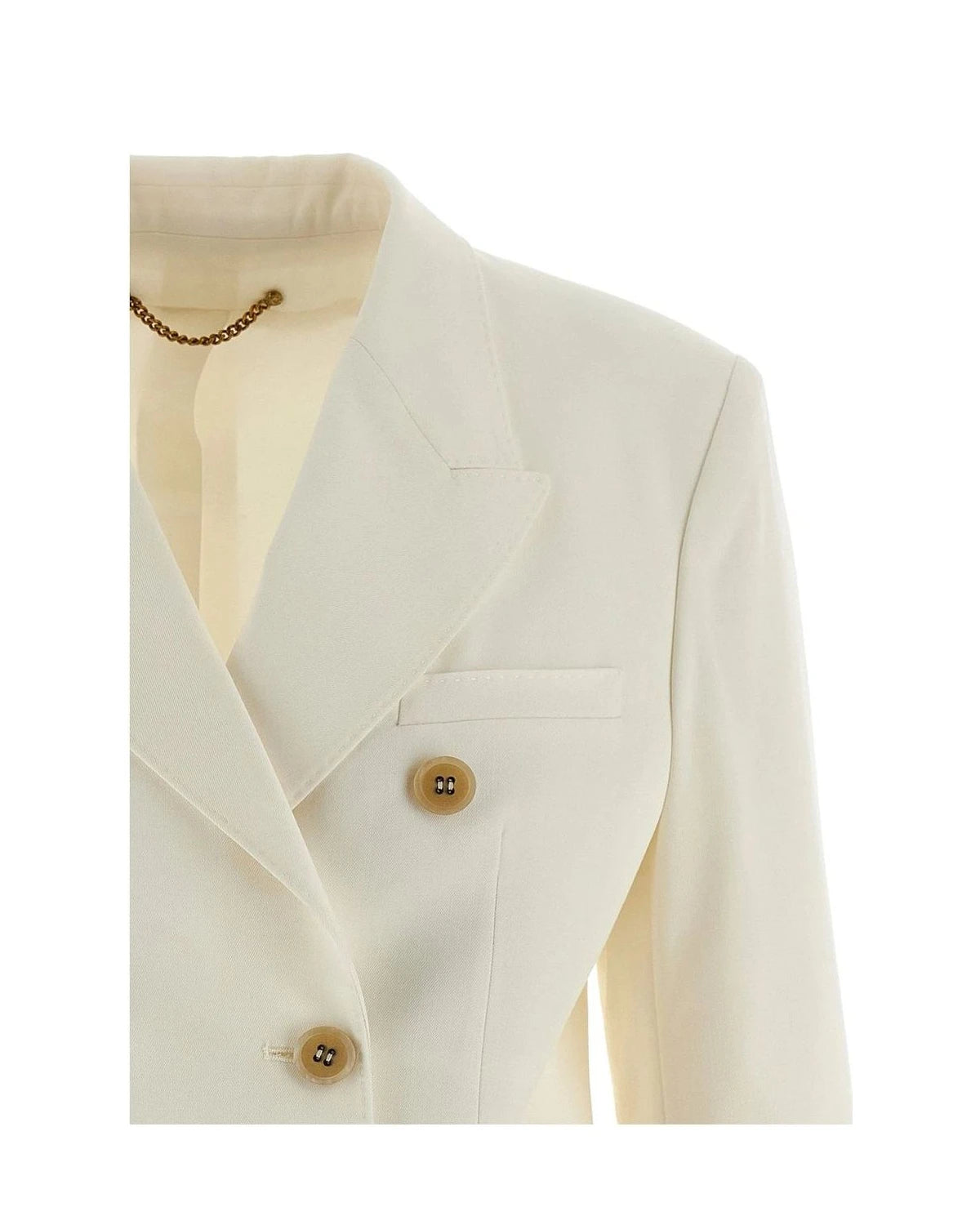 Golden Goose Blazer in white, Polyester — view 3