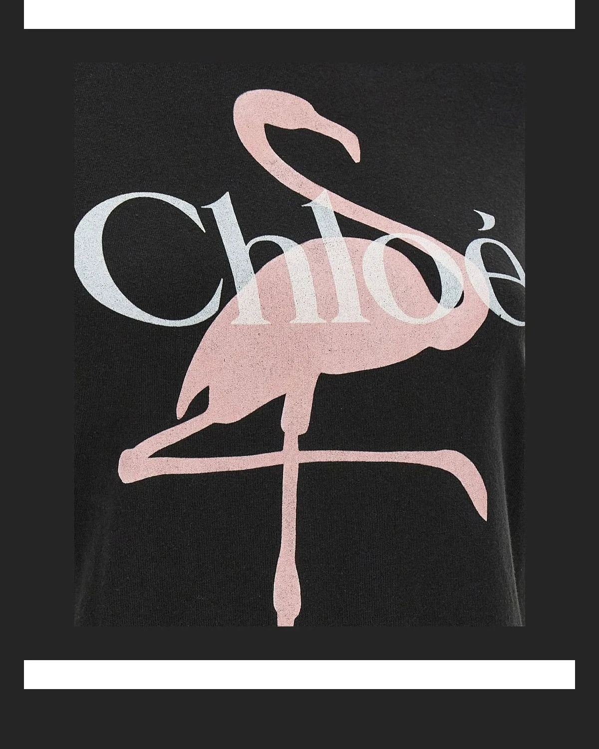 Chloé T-Shirt in black, Cotton — view 4