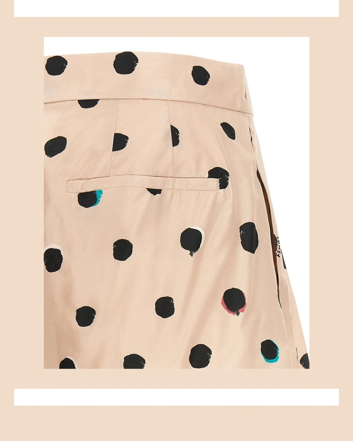 Fendi Bermuda in pink, Silk — view 4