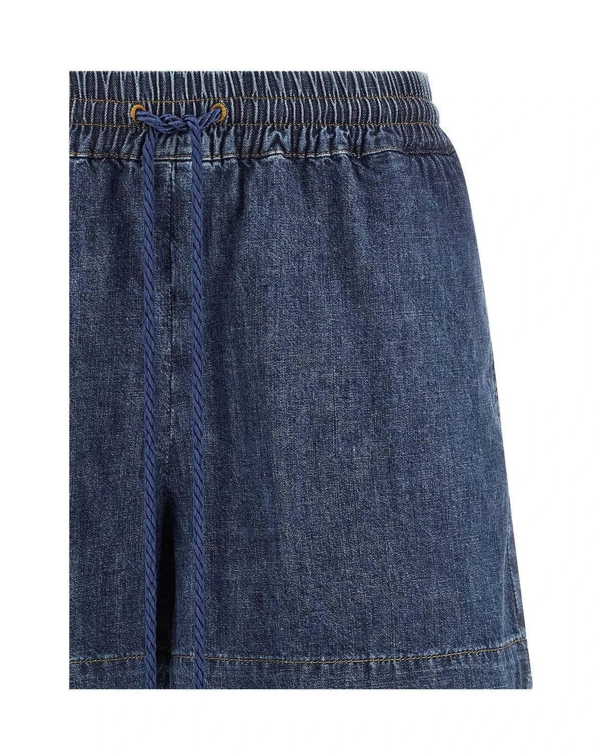 Valentino Garavani Denim Short in blue, Cotton — view 3