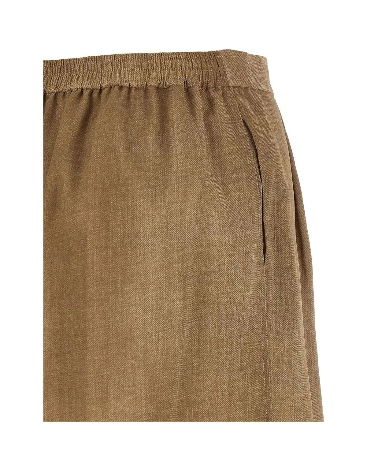 Ermanno Scervino Bermuda in beige, Polyester — view 4