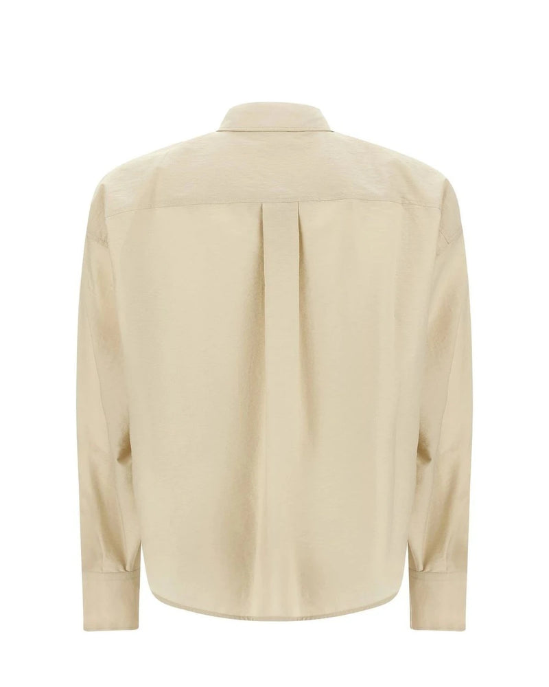 Brunello Cucinelli Dress Shirt in beige, Cotton — view 2