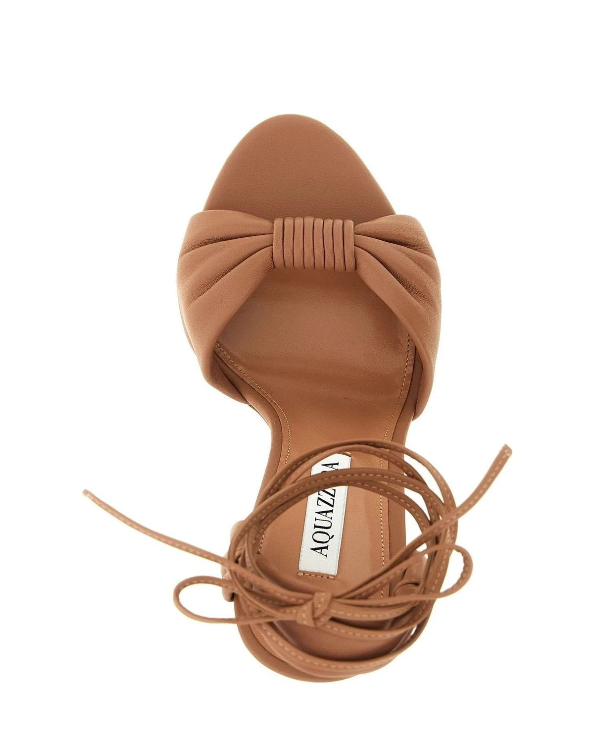 Aquazzura Nude Stiletto Sandals 