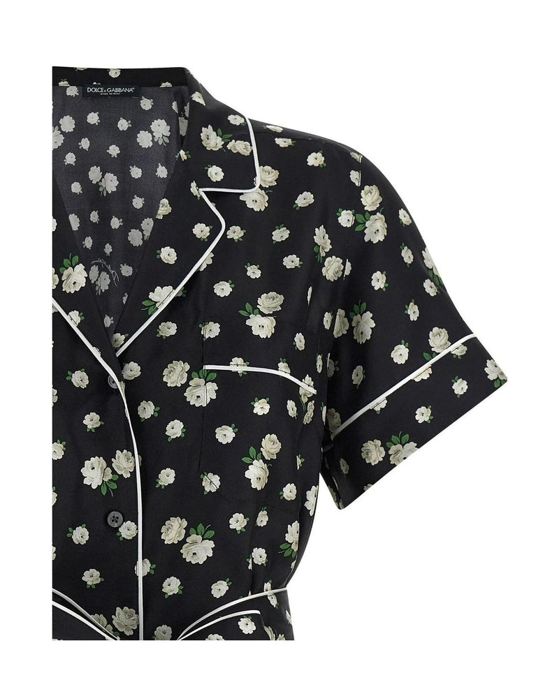 Dolce & Gabbana Blouse in black, Silk — view 3