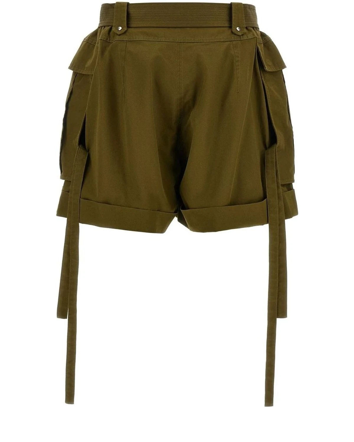 Alexander McQueen Cargo Short in green, Cotton — view 2